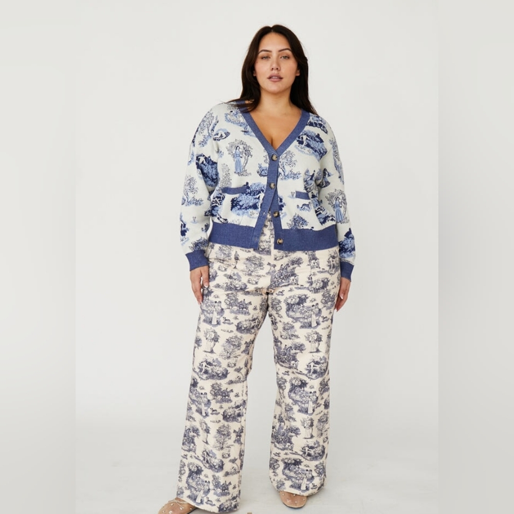 Rachel Antonoff Mike Pant in Manhunt Toile, 16